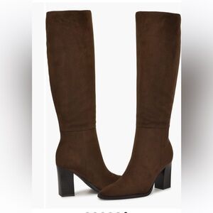 Nine West Zeran Knee High Brown Boots